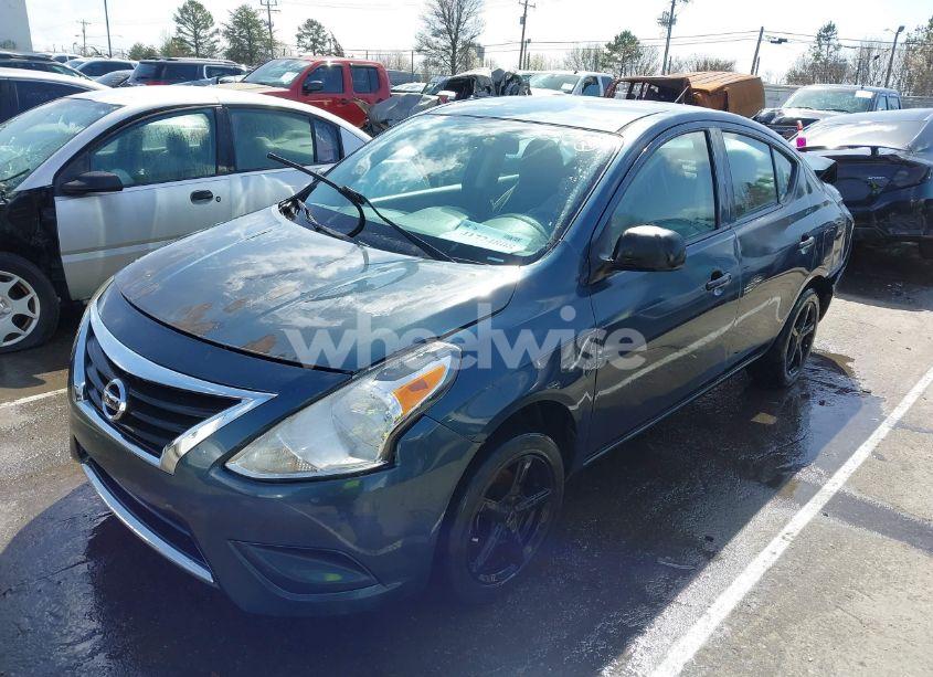 Photo 2 of 2015 Nissan Versa 1.6 S+ (VIN 3N1CN7AP2FL928118)
