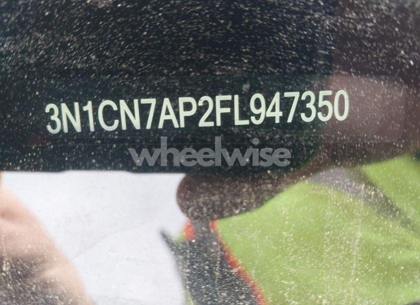 Photo 9 of 2015 Nissan Versa 1.6 SV (VIN 3N1CN7AP2FL947350)