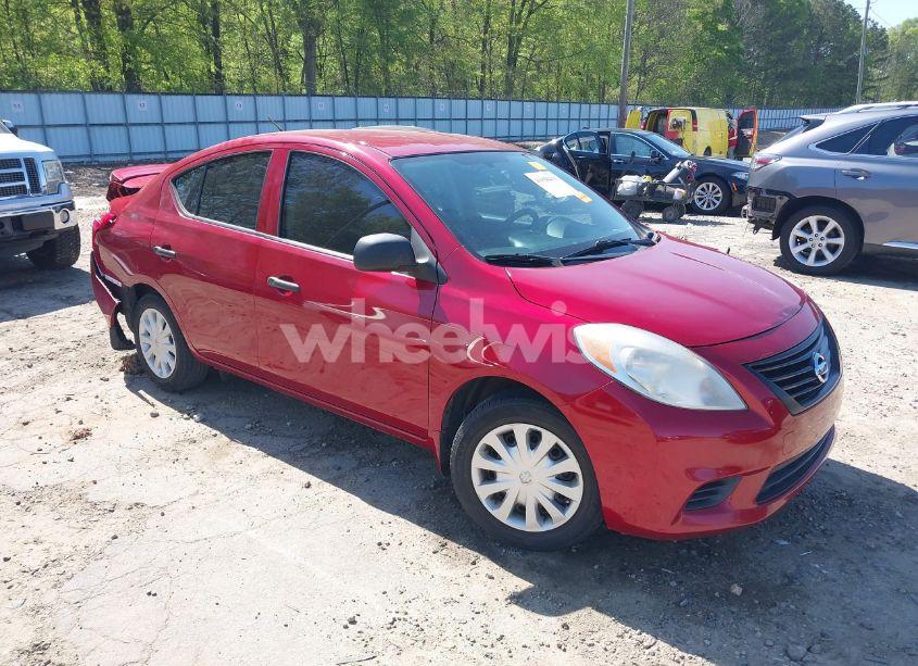 2014 Nissan Versa 1.6 S+ (VIN 3N1CN7AP3EL847465) main photo