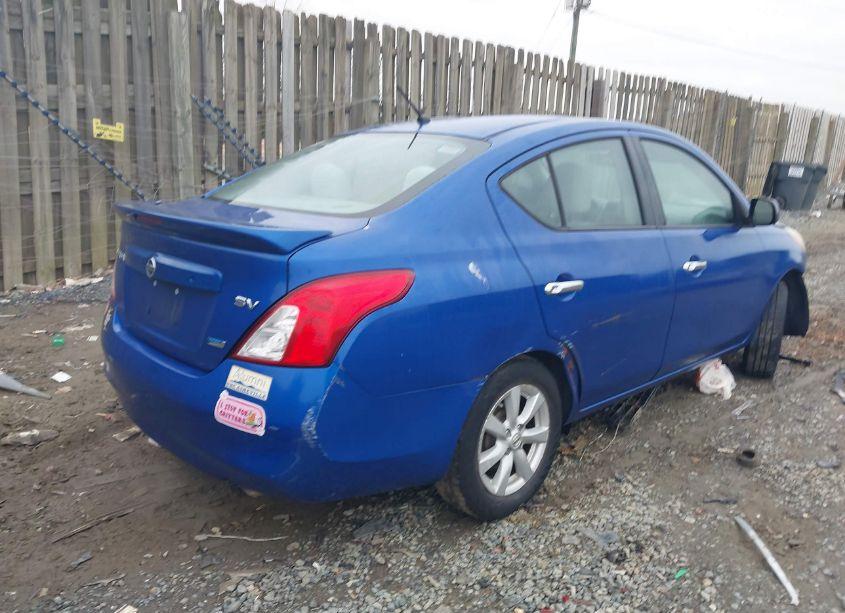 Photo 4 of 2014 Nissan Versa 1.6 SV (VIN 3N1CN7AP3EL854660)