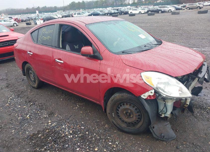 2014 Nissan Versa 1.6 SV (VIN 3N1CN7AP4EL822106) main photo
