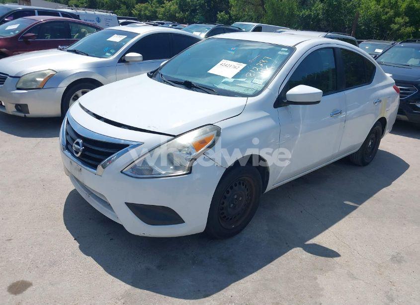 Photo 2 of 2015 Nissan Versa 1.6 S/1.6 S+/1.6 SL/1.6 SV (VIN 3N1CN7AP4FL812287)
