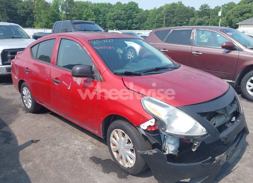 2015 Nissan Versa 1.6 S+ (VIN 3N1CN7AP4FL900238) main photo