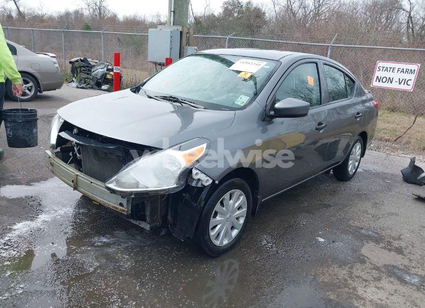 Photo 2 of 2017 Nissan Versa 1.6 S+ (VIN 3N1CN7AP4HL895626)