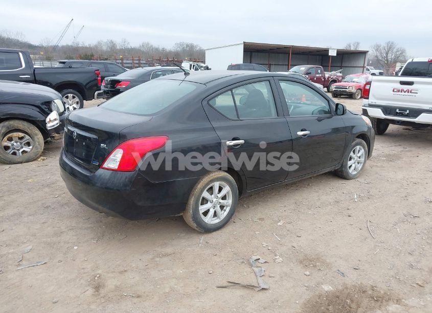 Photo 4 of 2012 Nissan Versa 1.6 SL (VIN 3N1CN7AP5CL814402)