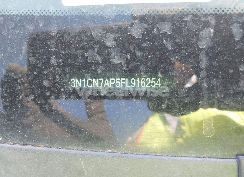 Photo 9 of 2015 Nissan Versa 1.6 SL (VIN 3N1CN7AP5FL916254)