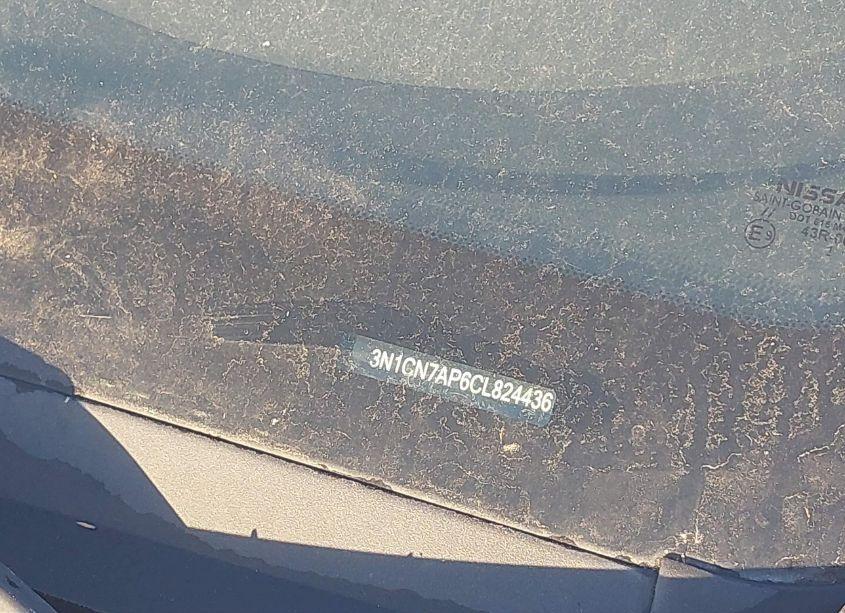 Photo 9 of 2012 Nissan Versa 1.6 S (VIN 3N1CN7AP6CL824436)