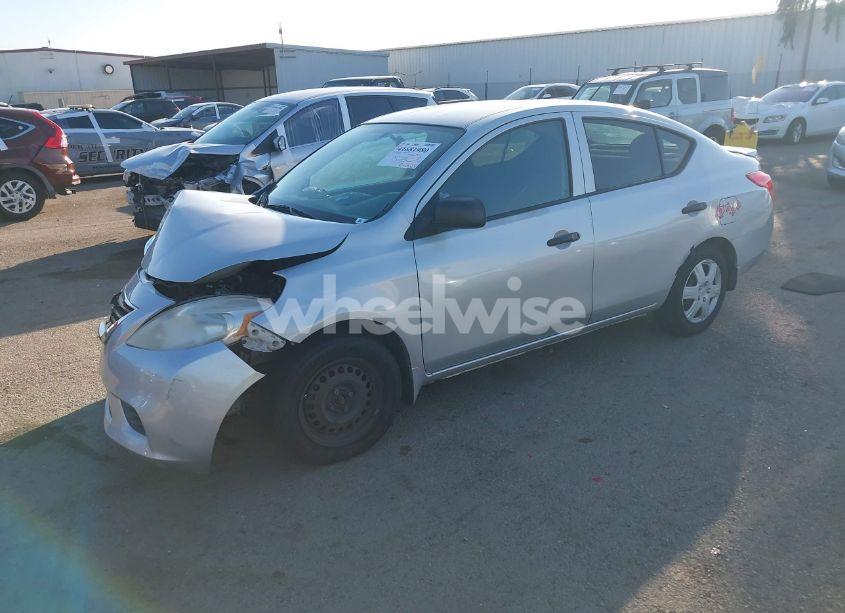 Photo 2 of 2014 Nissan Versa 1.6 S+ (VIN 3N1CN7AP6EL847332)