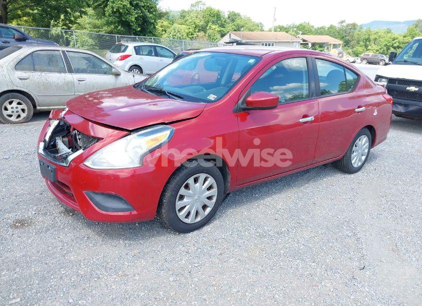 Photo 2 of 2015 Nissan Versa 1.6 S/1.6 S+/1.6 SL/1.6 SV (VIN 3N1CN7AP6FL839717)