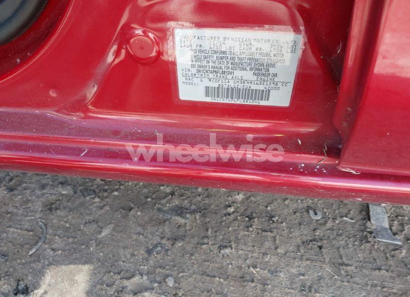 Photo 9 of 2015 Nissan Versa 1.6 SL (VIN 3N1CN7AP6FL881241)