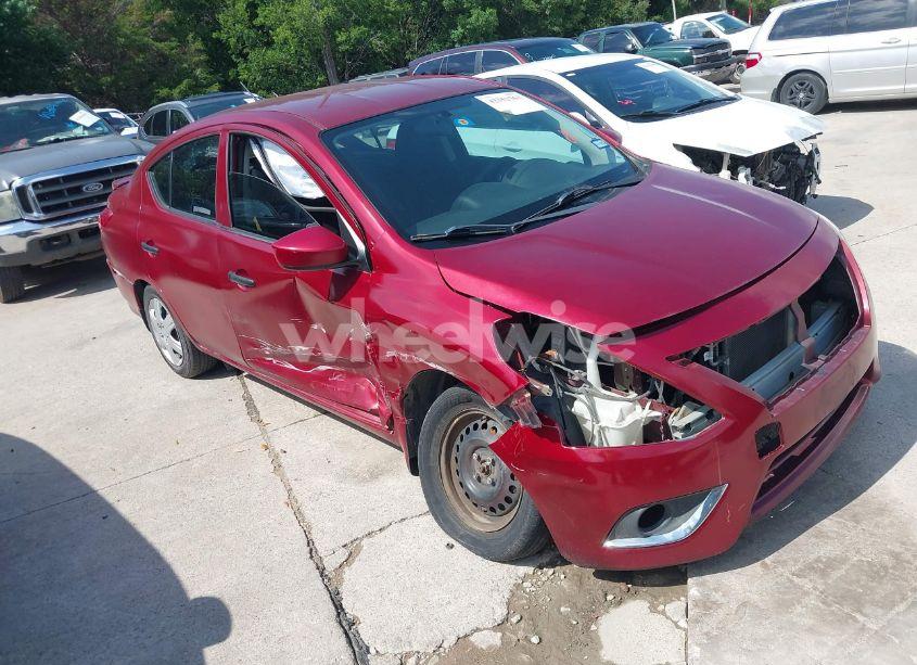 2016 Nissan Versa 1.6 S+ (VIN 3N1CN7AP6GL889745) main photo