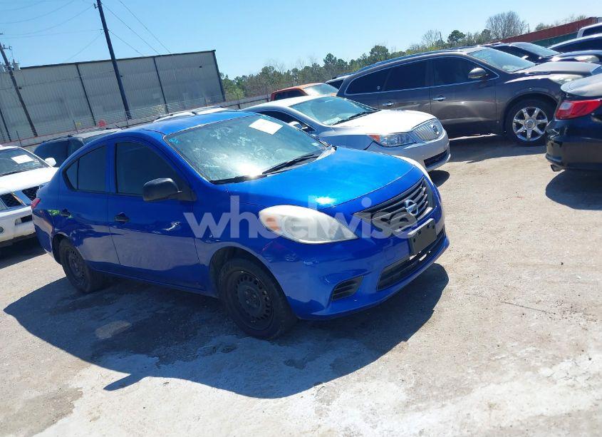 2014 Nissan Versa 1.6 S+ (VIN 3N1CN7AP7EL846321) main photo