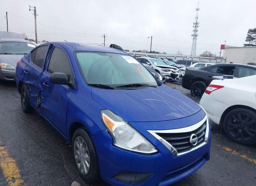 2015 Nissan Versa 1.6 S+ (VIN 3N1CN7AP7FL899165) main photo