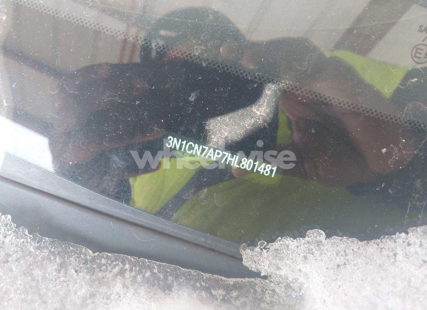 Photo 9 of 2017 Nissan Versa 1.6 S (VIN 3N1CN7AP7HL801481)