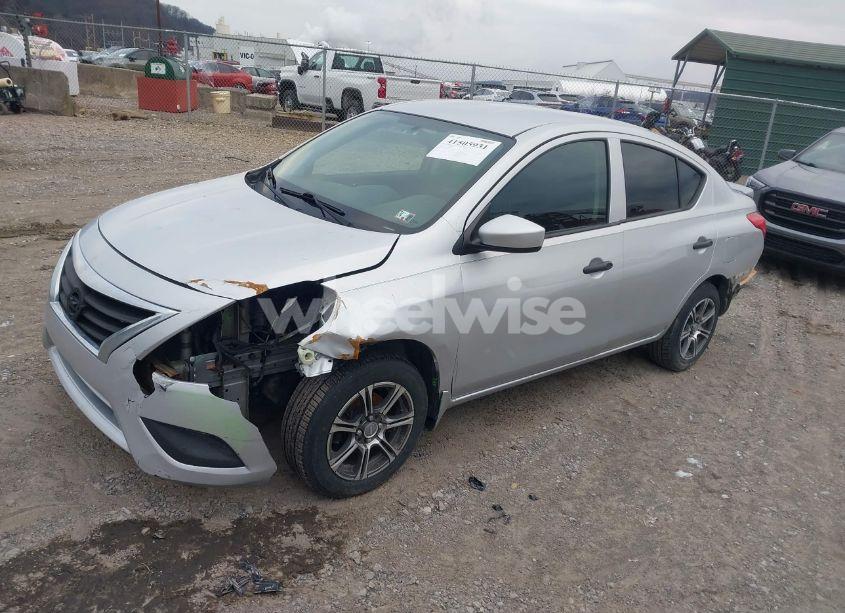 Photo 2 of 2017 Nissan Versa 1.6 S (VIN 3N1CN7AP7HL834738)
