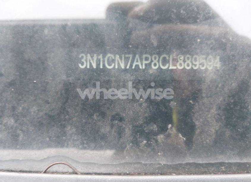 Photo 12 of 2012 Nissan Versa 1.6 SL (VIN 3N1CN7AP8CL889594)