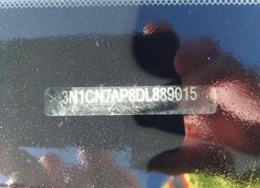 Photo 9 of 2013 Nissan Versa 1.6 SV (VIN 3N1CN7AP8DL889015)