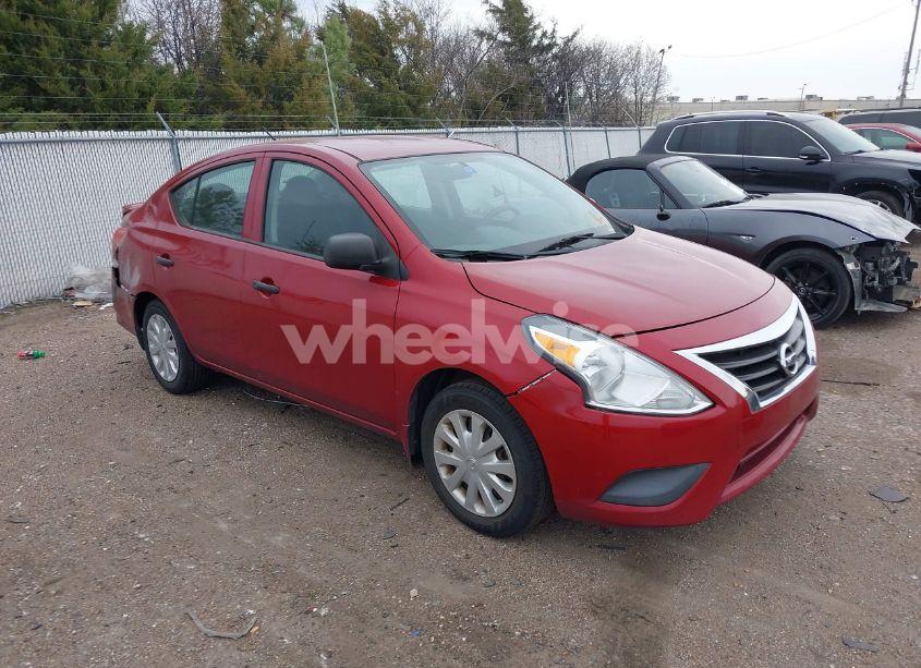 2015 Nissan Versa 1.6 S+ (VIN 3N1CN7AP8FL943173) main photo