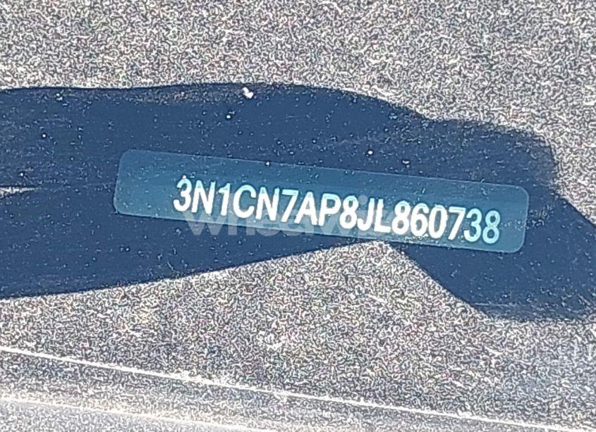 Photo 9 of 2018 Nissan Versa 1.6 SV (VIN 3N1CN7AP8JL860738)