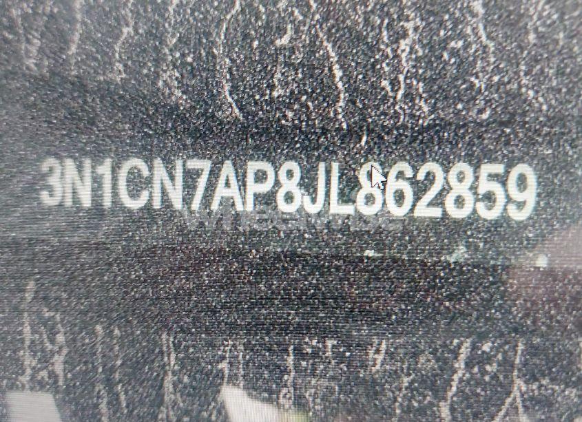 Photo 9 of 2018 Nissan Versa 1.6 SV (VIN 3N1CN7AP8JL862859)