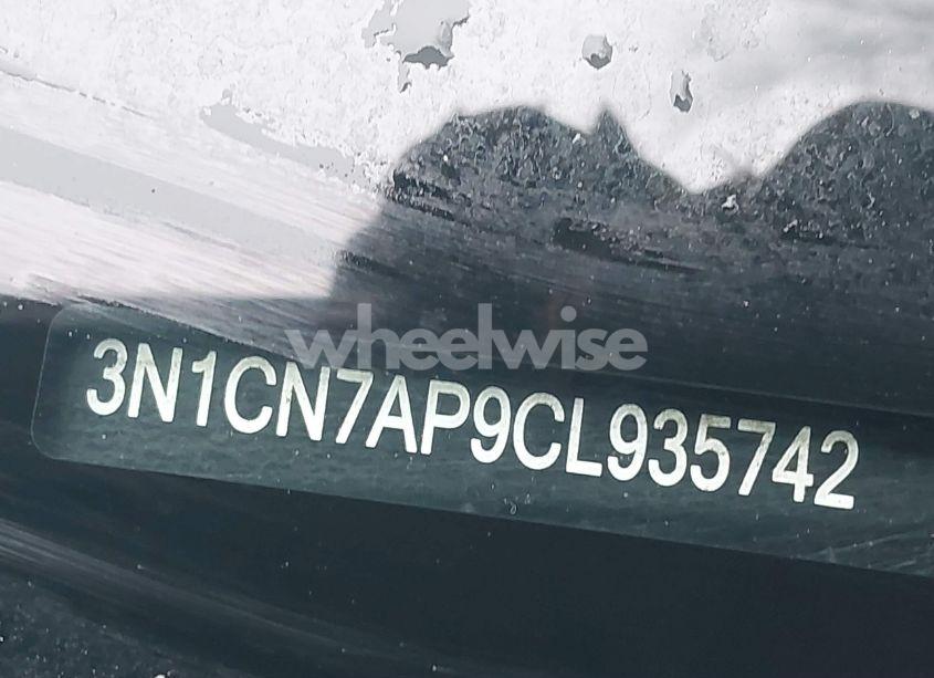 Photo 9 of 2012 Nissan Versa 1.6 S (VIN 3N1CN7AP9CL935742)