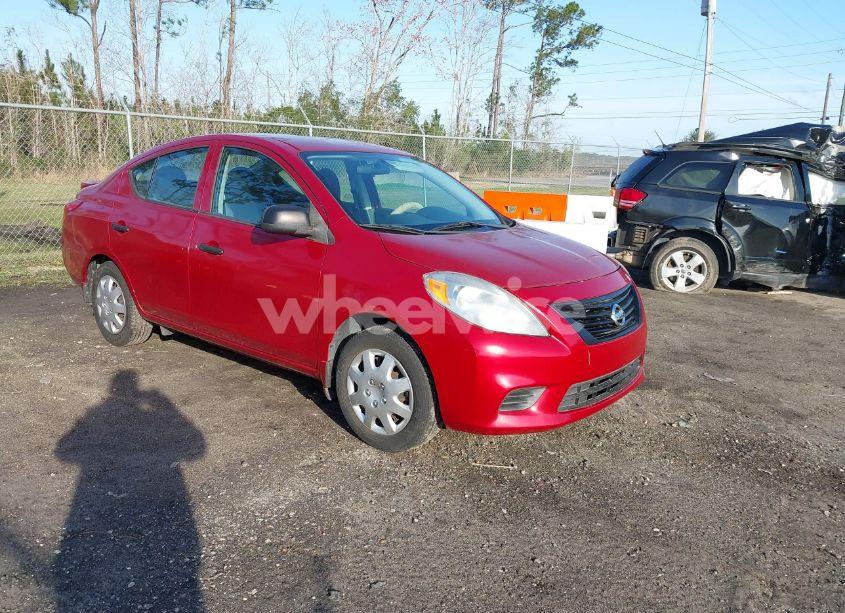 2014 Nissan Versa 1.6 S+ (VIN 3N1CN7AP9EL847051) main photo