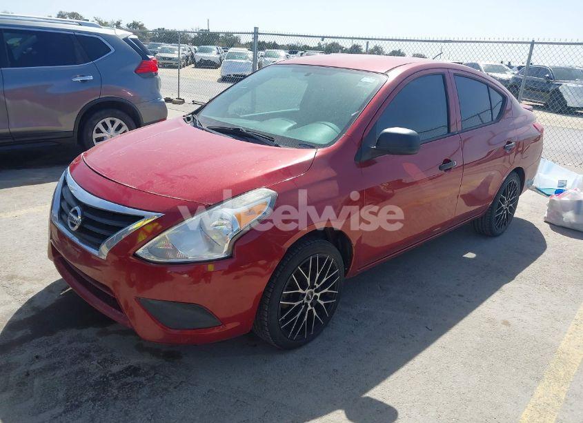 Photo 2 of 2015 Nissan Versa 1.6 S+ (VIN 3N1CN7AP9FL804136)