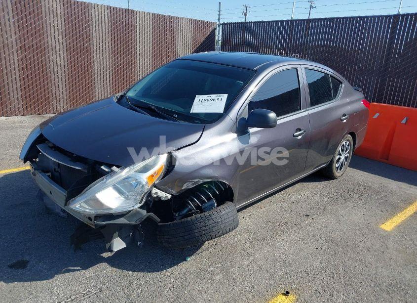 Photo 2 of 2015 Nissan Versa 1.6 S+ (VIN 3N1CN7AP9FL809885)
