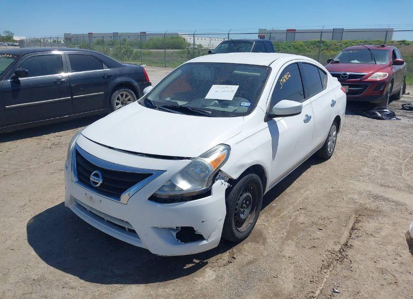 Photo 2 of 2015 Nissan Versa 1.6 S/1.6 S+/1.6 SL/1.6 SV (VIN 3N1CN7AP9FL859010)