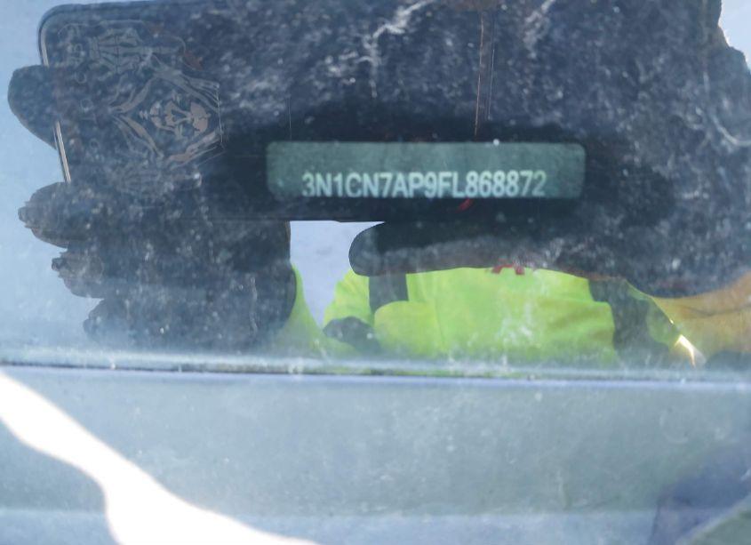 Photo 9 of 2015 Nissan Versa 1.6 SV (VIN 3N1CN7AP9FL868872)