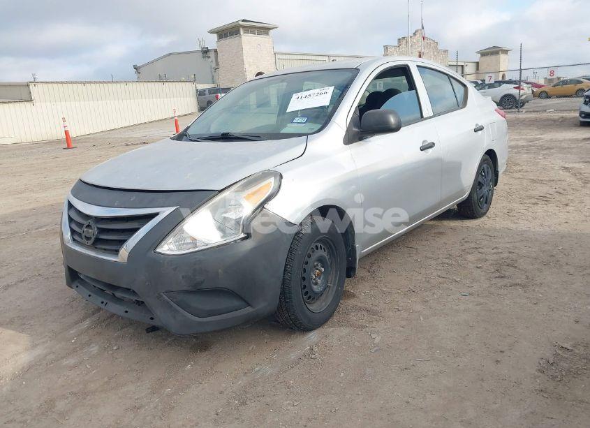 Photo 2 of 2015 Nissan Versa 1.6 S+ (VIN 3N1CN7AP9FL880505)