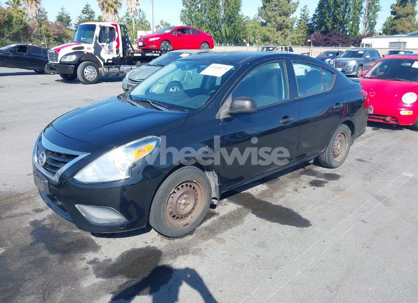 Photo 2 of 2015 Nissan Versa 1.6 S+ (VIN 3N1CN7AP9FL925815)