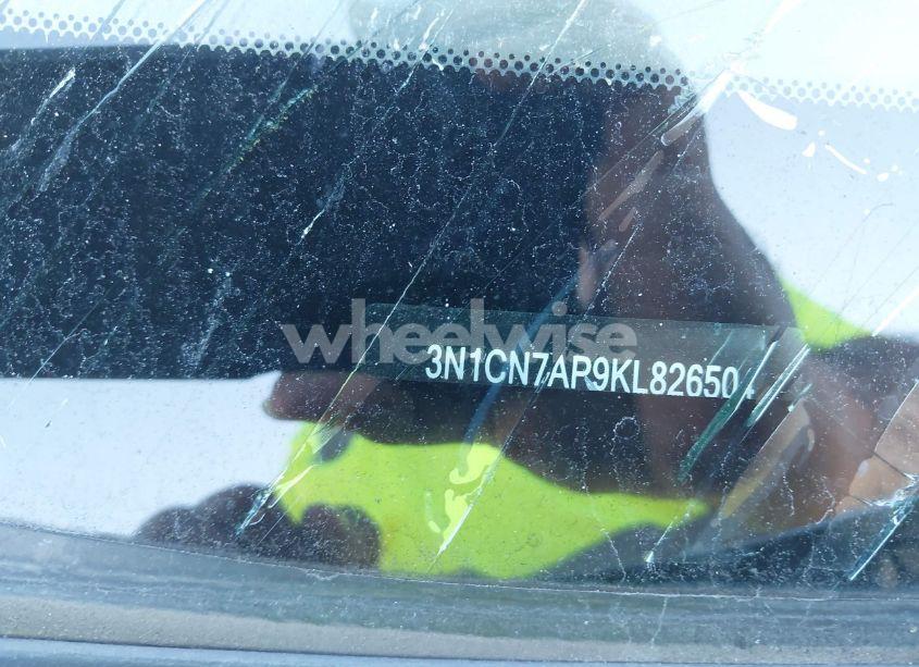 Photo 9 of 2019 Nissan Versa 1.6 SV (VIN 3N1CN7AP9KL826504)