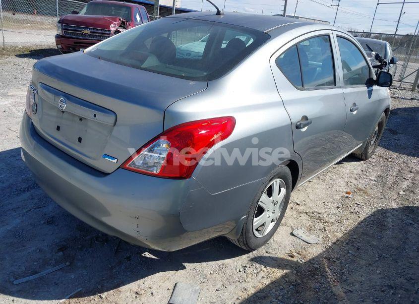 Photo 4 of 2012 Nissan Versa 1.6 S (VIN 3N1CN7APXCL842759)