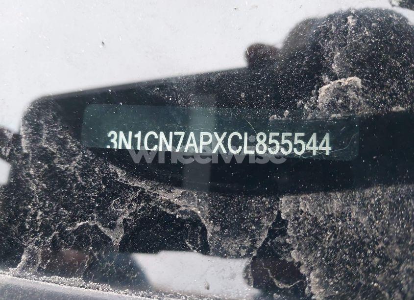 Photo 9 of 2012 Nissan Versa 1.6 S (VIN 3N1CN7APXCL855544)