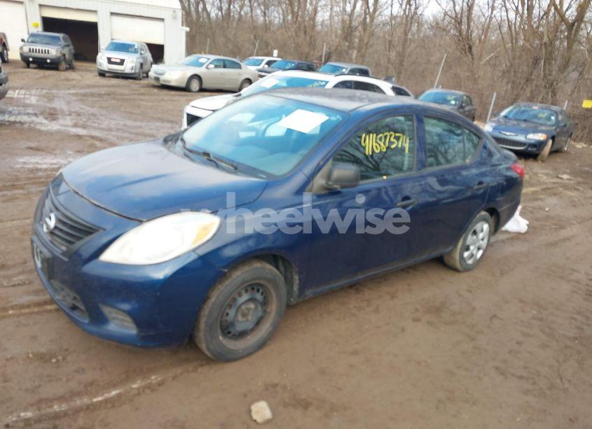 Photo 2 of 2014 Nissan Versa 1.6 S (VIN 3N1CN7APXEL804693)