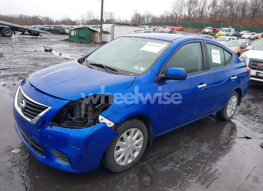 Photo 2 of 2014 Nissan Versa 1.6 S/1.6 S+/1.6 SL/1.6 SV (VIN 3N1CN7APXEL872637)