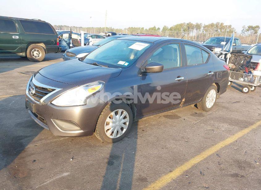 Photo 2 of 2015 Nissan Versa 1.6 S/1.6 S+/1.6 SL/1.6 SV (VIN 3N1CN7APXFL816683)