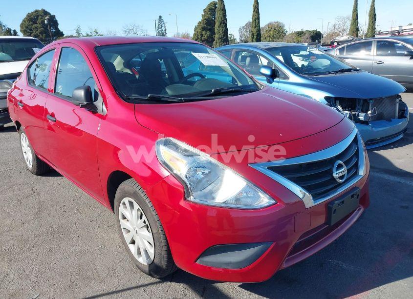 2015 Nissan Versa 1.6 S+ (VIN 3N1CN7APXFL876737) main photo