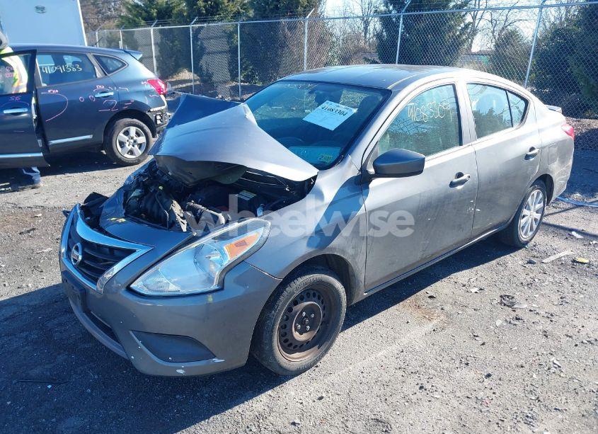 Photo 2 of 2016 Nissan Versa 1.6 S+ (VIN 3N1CN7APXGL828799)