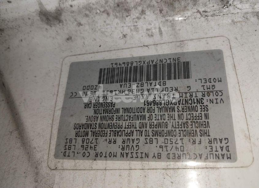 Photo 9 of 2016 Nissan Versa (VIN 3N1CN7APXGL886461)