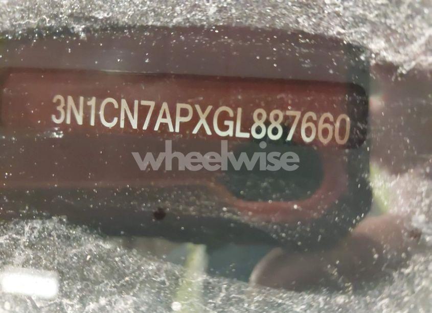 Photo 9 of 2016 Nissan Versa 1.6 S/1.6 S+/1.6 SL/1.6 SV (VIN 3N1CN7APXGL887660)