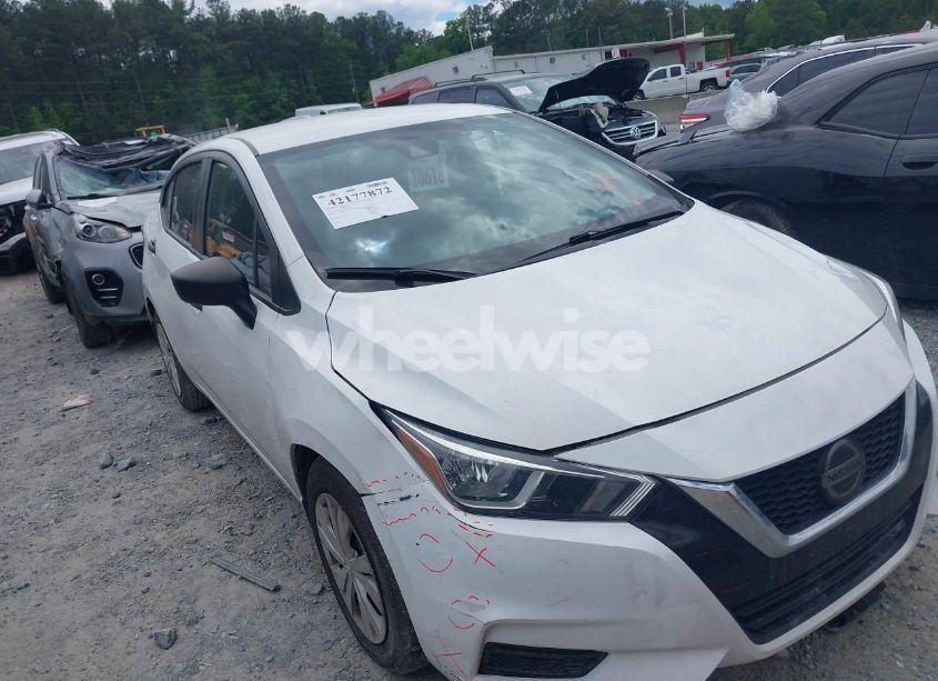 2021 Nissan Versa S XTRONIC CVT (VIN 3N1CN8DV0ML895083) main photo