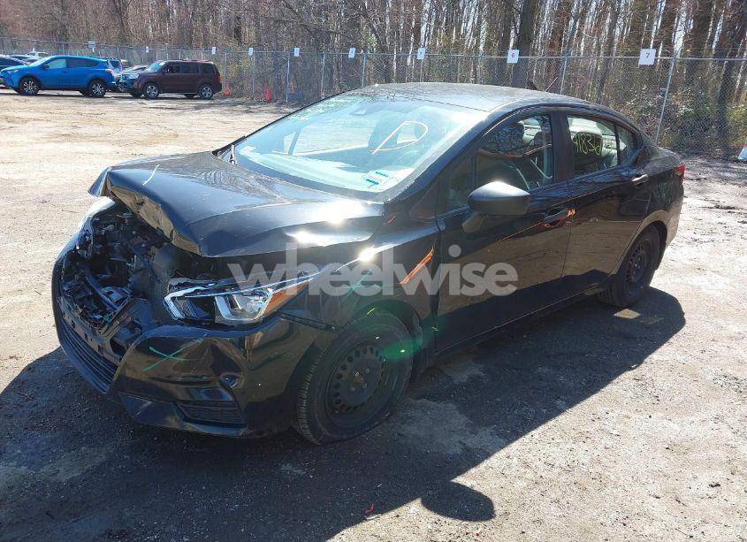 Photo 2 of 2020 Nissan Versa S XTRONIC CVT (VIN 3N1CN8DV1LL861622)