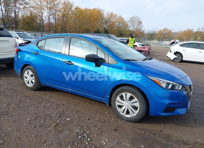 2020 Nissan Versa S XTRONIC CVT (VIN 3N1CN8DV2LL890708) main photo