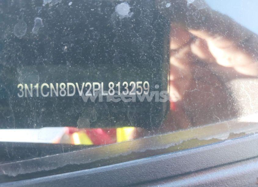 Photo 9 of 2023 Nissan Versa 1.6 S XTRONIC CVT (VIN 3N1CN8DV2PL813259)