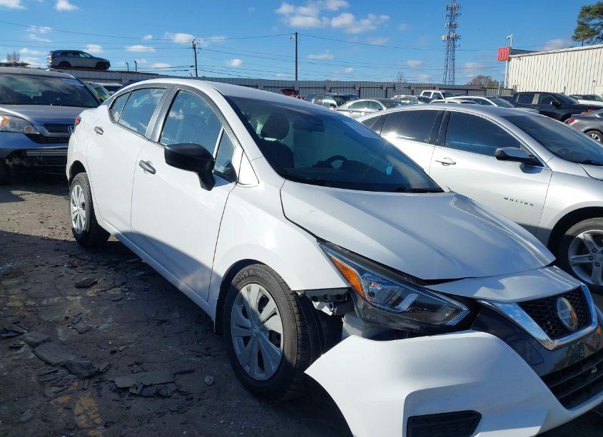 2021 Nissan Versa S XTRONIC CVT (VIN 3N1CN8DV3ML857959) main photo