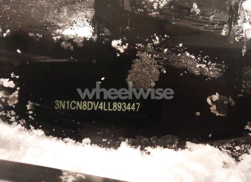 Photo 9 of 2020 Nissan Versa (VIN 3N1CN8DV4LL893447)