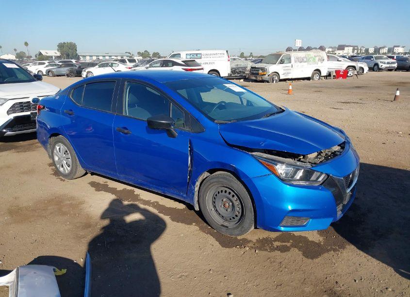 2021 Nissan Versa S XTRONIC CVT (VIN 3N1CN8DV4ML805868) main photo