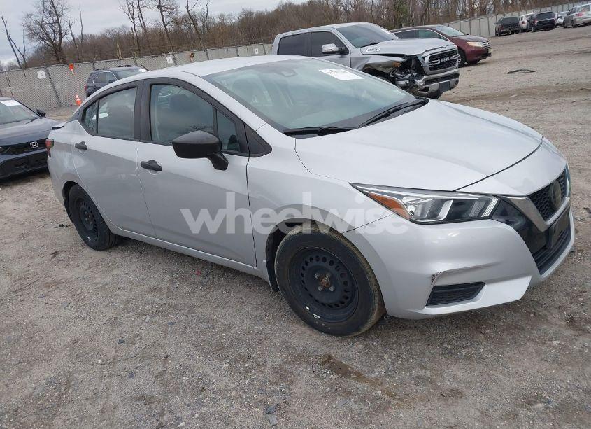 2021 Nissan Versa S XTRONIC CVT (VIN 3N1CN8DV4ML812884) main photo